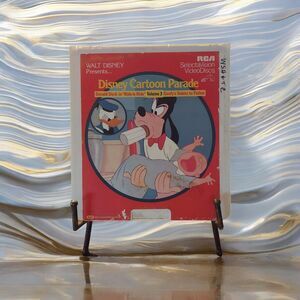 Disney Cartoon Parade Vol. 3 CED Selectavison Video Disc 1982
